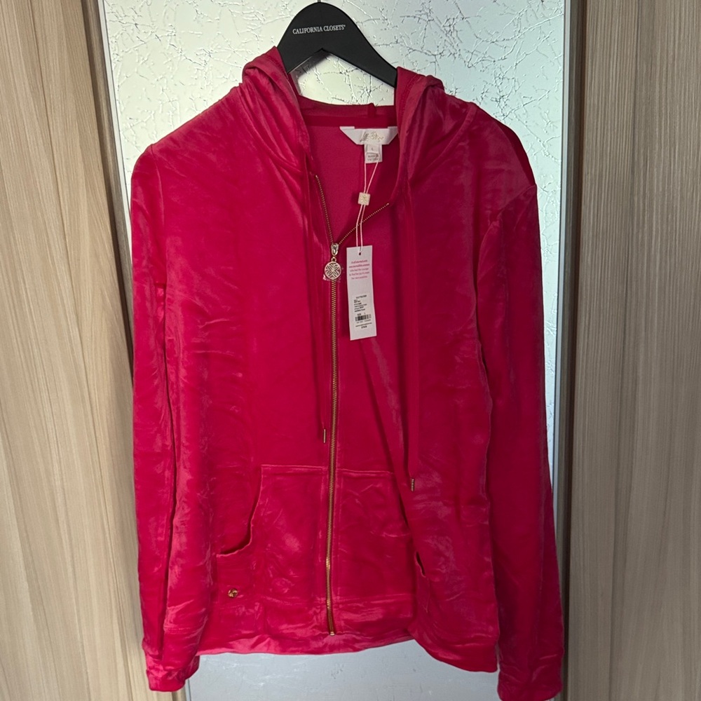 Lilly Pulitzer Pink Hoodie NWT